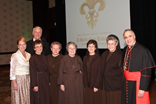 Photo Credit: Kim Coffman
Pictured: Marianne and University President Dr. Robert Ivany, Sisters Paula Jean Miller, Clare Hunter, Mary Roberta Connors, Damien Marie Savino and Veronica Schueler, with Daniel Cardinal DiNardo
Image of Photo Credit: Kim Coffman
Pictured: Marianne and University President Dr. Robert Ivany, Sisters Paula Jean Miller, Clare Hunter, Mary Roberta Connors, Damien Marie Savino and Veronica Schueler, with Daniel Cardinal DiNardo