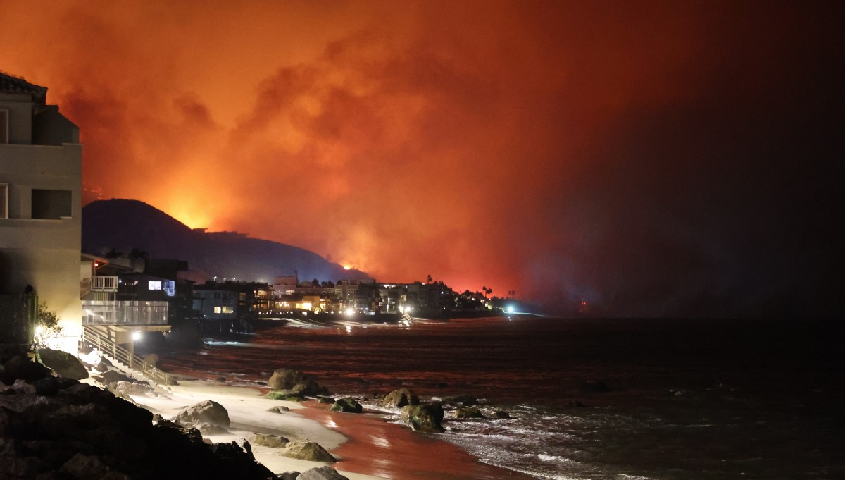 Photos from the Palisades Fire that started in the City of Los Angeles, January 2025. (Via CAL FIRE_Official) Photos from the Palisades Fire that started in the City of Los Angeles, January 2025. (Via CAL FIRE_Official)